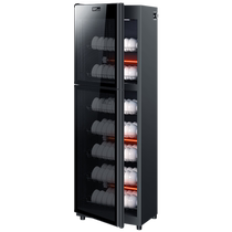 Modern disinfection cabinet commercial vertical large-capacity stainless steel disinfection cupboard household double-door restaurant tableware cleaning cabinet