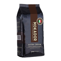(Self-operated) Mokador extra-rich black espresso beans imported from Italy deep roasted 1Kg