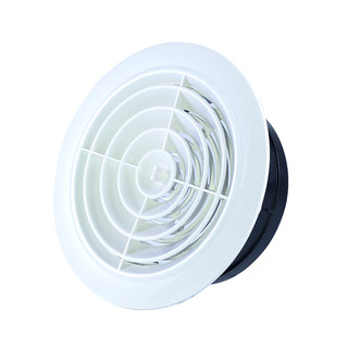 abs fresh air central air conditioning system exhaust air outlet round louver vent cover mesh cover replacement exhaust vent hood