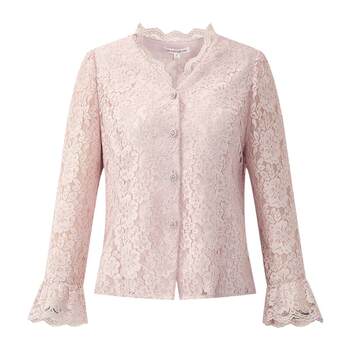 Buoubuou lace bell sleeve shirt top
