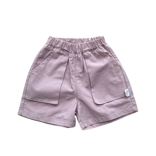 Solid color blended set Korean casual summer two-piece set