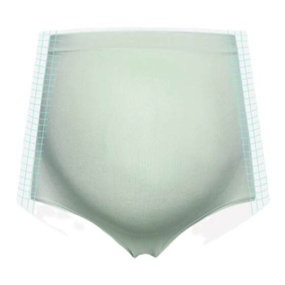 Graphene antibacterial modal mid-term maternity underwear