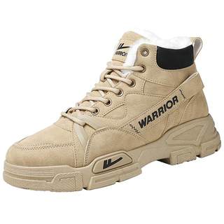 Настоящая мужская обувь с откидным верхом, повседневные спортивные популярные зимние ботинки