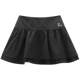 Leding irregular double layer skirt summer new black skirt C2GEF2150