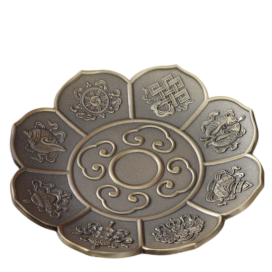 仙家供烟插上供盘供佛烟架黄铜器香烟底座供奉用品家用佛堂布置