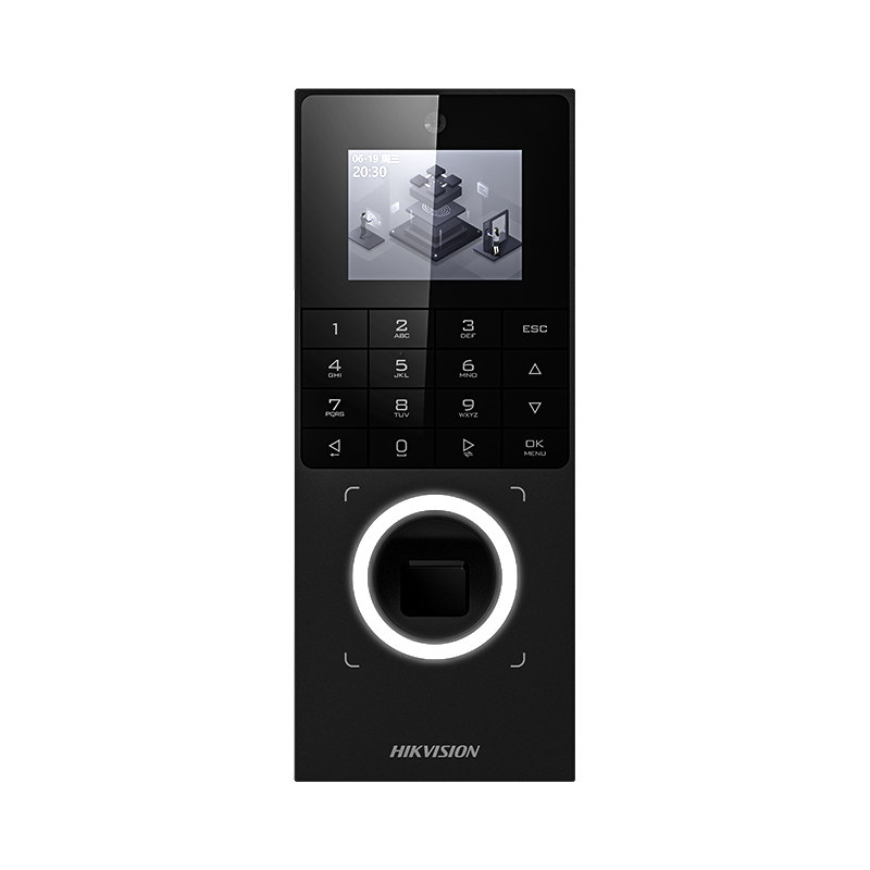Security first: Hikvision face card access control system