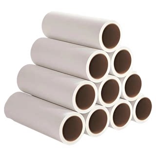 粘毛器滚筒替换纸可撕式卷纸衣服除毛滚刷撕纸粘尘替换芯家用去毛