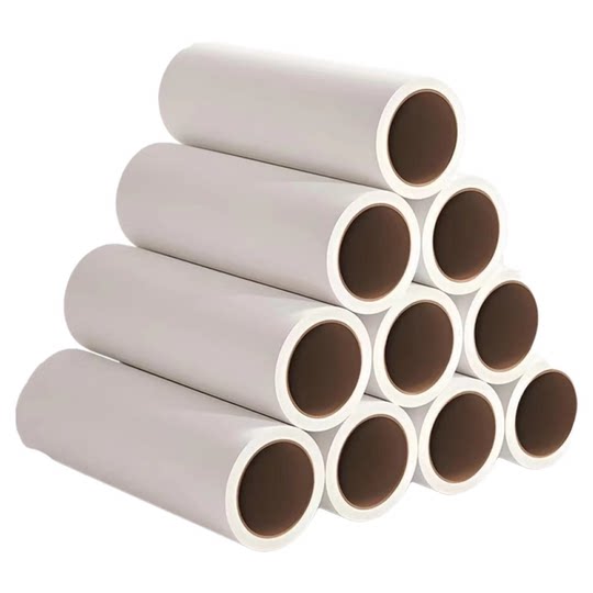 粘毛器滚筒替换纸可撕式卷纸衣服除毛滚刷撕纸粘尘替换芯家用去毛