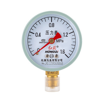 Official authentic hongqi instrument y-60 pressure gauge