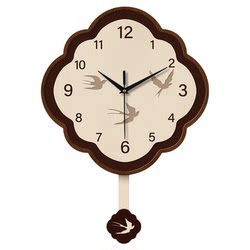 Living Room Home Wall Clock, New Chinese Style, Song Dynasty Aesthetics, Cloud Creative Wall Clock, High-End Decorative Wall Clock