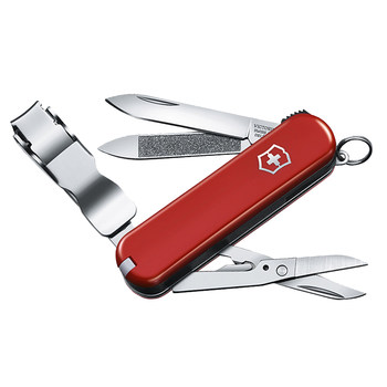 ຕົ້ນສະບັບຂອງແທ້ຈິງ Victorinox Swiss Army Knife 65mm Grooming Companion 0.6463 Nail Clipper Multifunctional Folding Swiss Knife