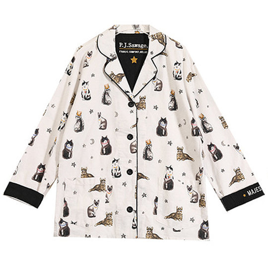 American P.J.S pure cotton brushed pajamas set