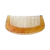 Muding gift boxed horn comb portable small childrens massage comb home bag comb mens and womens scalp