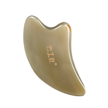 Cloud Artisan Natural White Buffalo Horn Scraping Plate Facial Beauty Special Facial Edict Tattopull Squeegee Dial Fascia Bar