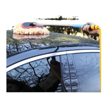 Water-operated car wash mop car-wiping brush no damage to the car car-specific brush flushing water pipe multi-functional cleaning tool