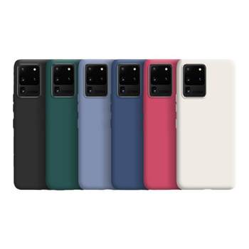 Suitable for samsung s20ultra mobile phone case s20u liquid silicone sm-g9880 all-inclusive 5g protective case anti-fall soft shell galaxys internet celebrity galaxy twenty uitra frosted ultra-thin