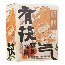 Baishaxi black tea Hunan Anhua Jinhua Fu tea has Fu Qi authentic Fu brick tea 500g Anhua tea