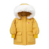 (Snow White Princess IP) Barabara Childrens down clothss зимняя одежда 2023 новая детская одежда thicked jacket