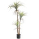 Simulated yucca tree potted green plants landscaping tropical plants