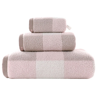 金号毛巾方巾浴巾套巾纯棉云柔全棉A类吸水洗脸巾洗澡擦手巾挂式