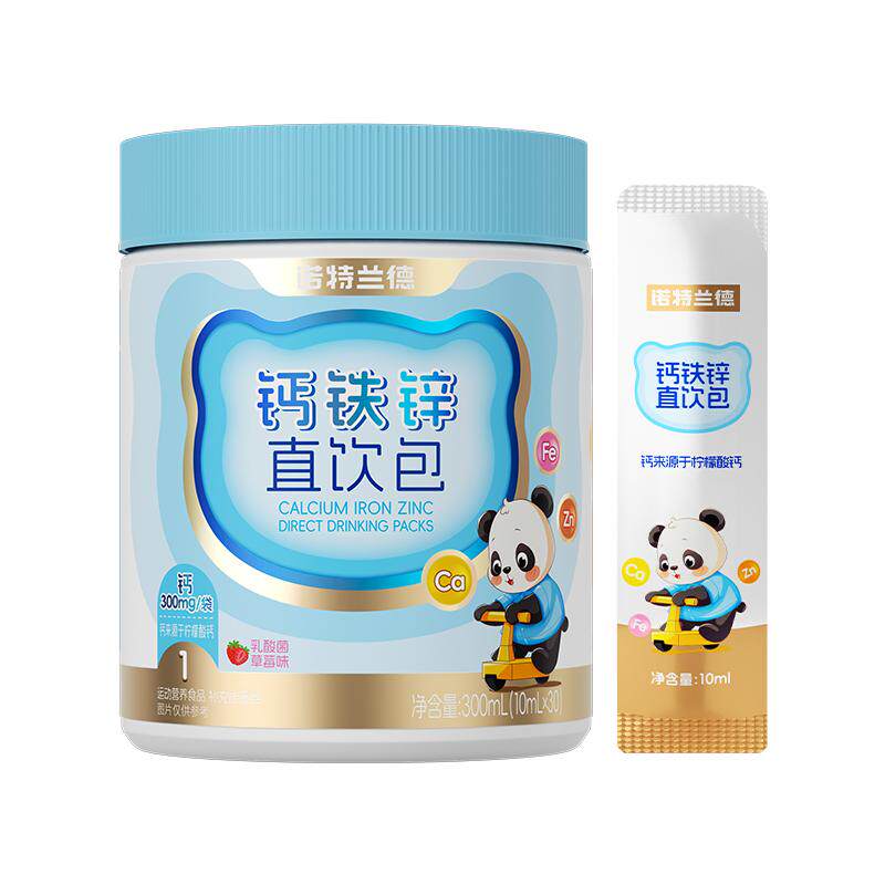 Notland Calcium Iron Zinc Direct Drink for Better Absorption