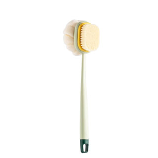 Take a bath and rub your back without asking for help. bath towel, bath ball, bath flower, back rub mud, bath soft-bristled brush with long handle on the back.