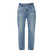 MOUSSY 2024 Summer New Product Classic Retro Worn Small Foot Jeans Pencil Pants C10GSC12-2500