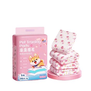 Dog diaper pad, thickened deodorizing pet diaper pad, disposable diaper diaper, cat and rabbit pad, water absorption fixed point guide