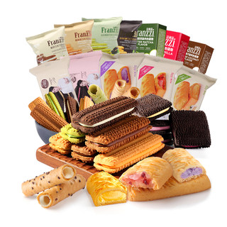 法丽兹夹心曲奇饼干休闲小零食抹茶巧克力味下午茶送女友 活动