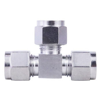304 stainless steel sleeve tee t-type connector