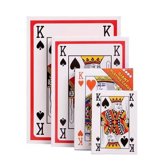 Extra large playing cards 16 times children's magic extra large playing cards wedding playing cards playing big game props