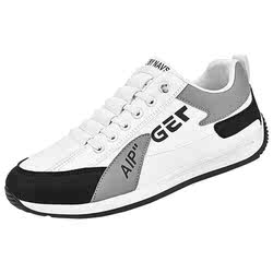 Forrest Gump men's spring waterproof non-slip slip-on sports and leisure driving and travel small white sneakers youth trendy shoes