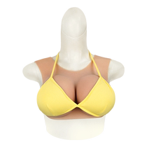 Juejia lightweight cross-dressing prosthetic breast breathable mens hollow summer fake breast cos silicone fake breast vest light style