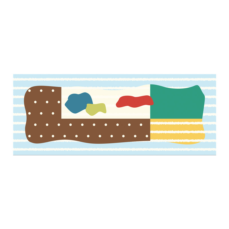 Simple bedroom bedside carpet, high-end thickened master bedroom loop pile floor mat, child room, children's bedside blanket