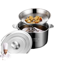 Lard tank sealed 316 stainless steel container with lid 304 oil storage tank household kitchen filter packed lard resistant to high temperature