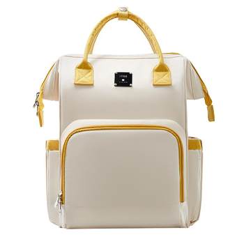 October crystal mommy bag multifunctional large capacity mom shoulder outdoor lightweight high-pretty mother and baby bag