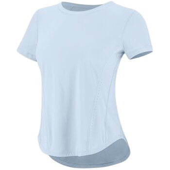 Vfu quick-drying sports top for women's sun protection and cool short sleeves