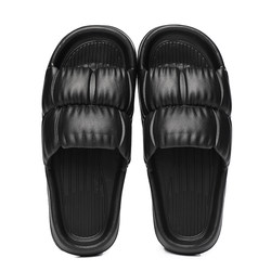 Thick-soled slippers for men, summer, indoor, home, bathroom, soft-soled, non-slip, can be worn outside, couple's casual deodorant slippers for women