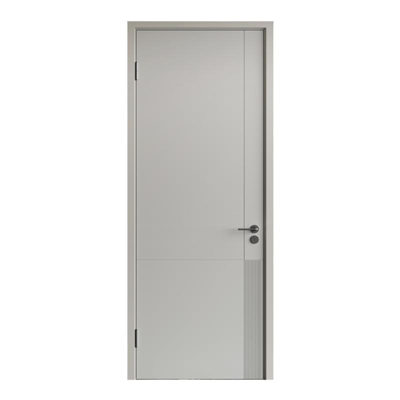 Mengtian Woodwork Paint-free Wooden Door 2P11 Interior Door Bedroom Door Customized Environmentally Friendly Soundproof Room Door