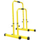 Adjustable super stable and extended base fitness parallel bars