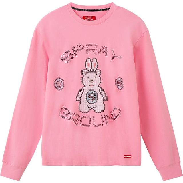 SG street trend hot diamond printed T-shirt