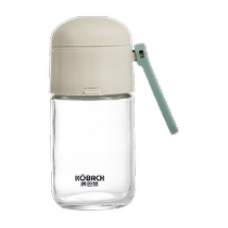 Konbach salt shaker quantitative household seasoning box salt shaker kitchen seasoning jar sealed moisture-proof seasoning bottle seasoning jar