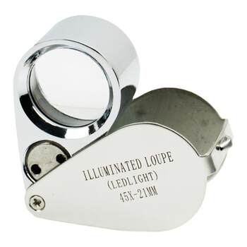 30x high-definition magnifying glass to see diamond waist code coins