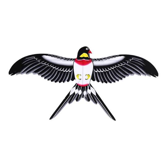 2025新款钓鱼竿风筝儿童手持小号微风易飞动态小风筝卡通老鹰燕子