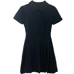 Go Girl Go Homemade Lapel Tennis Girls POLO Shirt ແຂນສັ້ນ ແອວສູງ Pleated Dress ແມ່ຍິງ A-Line Skirt