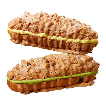 Yan xiaobei walnut mario ou bun sandwich bread