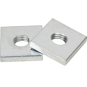 M3M4M5M6M8M10M12 iron galvanized square nut square nut square nut profile female rectangular screw nut