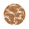 Wabi-Sabi Wind Horse Round Carpet Living Room Bedroom Light Luxury Bedside Dresser Floor Mat Waterproof, Anti-fouling, High-end and Thick