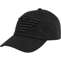 (Self-operated) ARMANI Armani simple couples black and white peaked cap street fashion adjustable hat