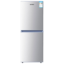 (First-level energy saving) Chigo small refrigerator small household energy-saving double door rental dormitory refrigeration and freezing 1737